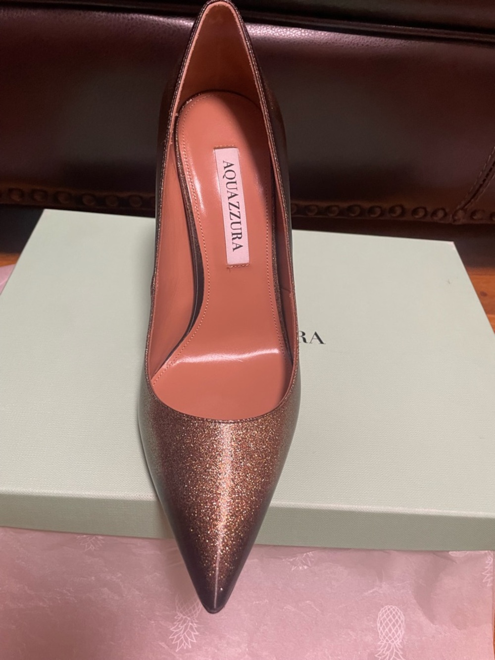 Aquazzura Point Toe Heeled Stiletto’s - Picture 3 of 5